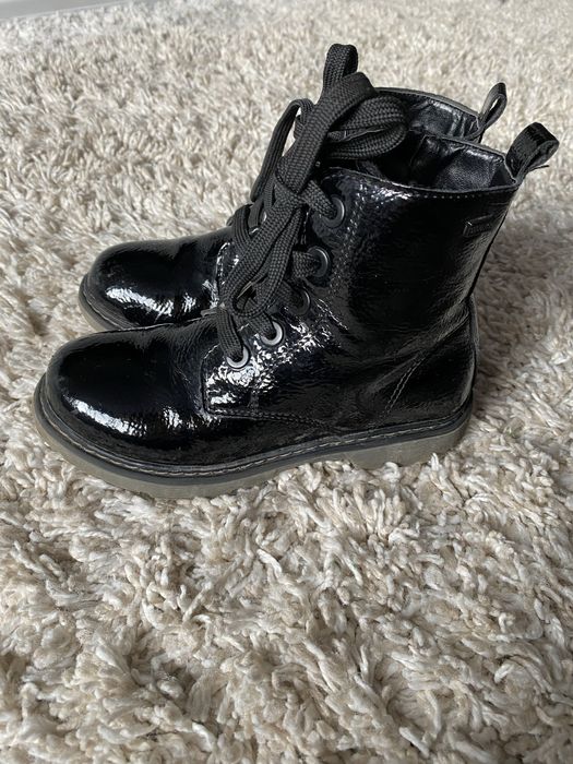 Ботинки / чоботи лаковані 30р.