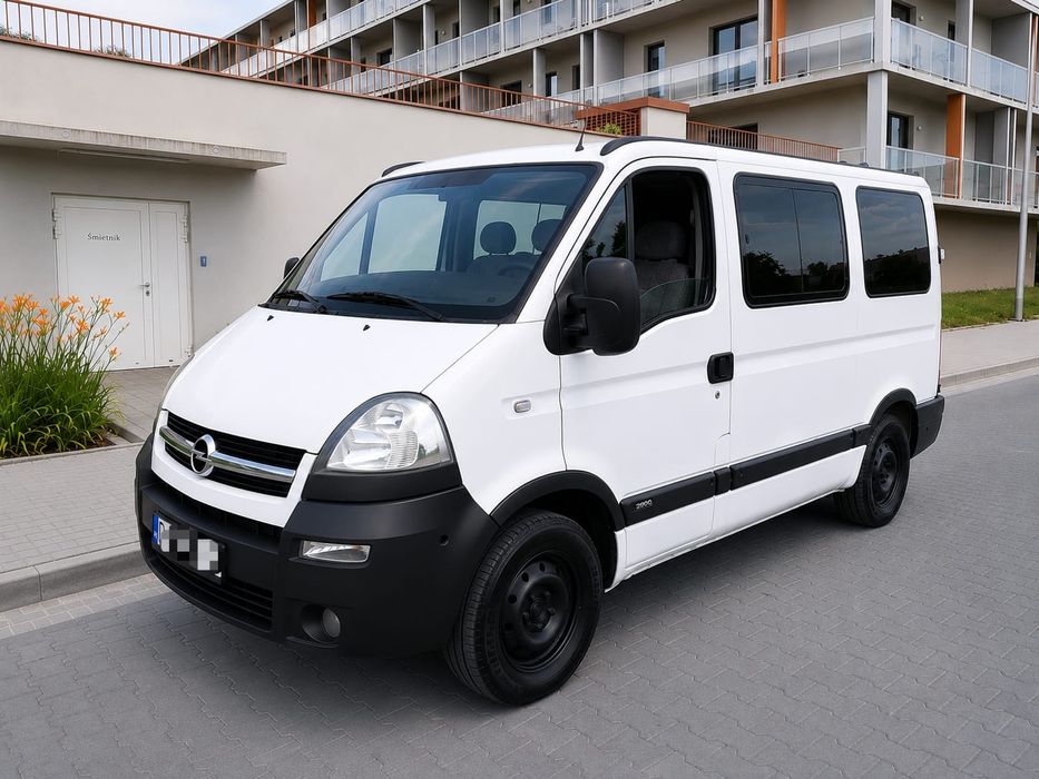 Opel Movano Renault Master 9 osobowy 2.5 CDTI 120 6 biegów klimatyzacja