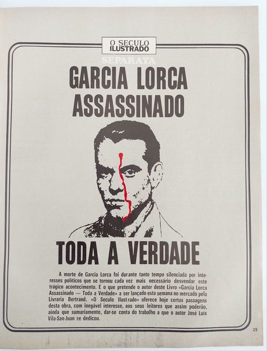 Garcia LORCA Assassinado