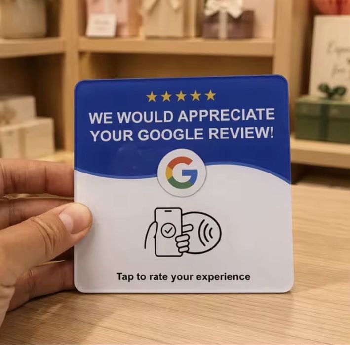 NFC-карта для гугл відгуків