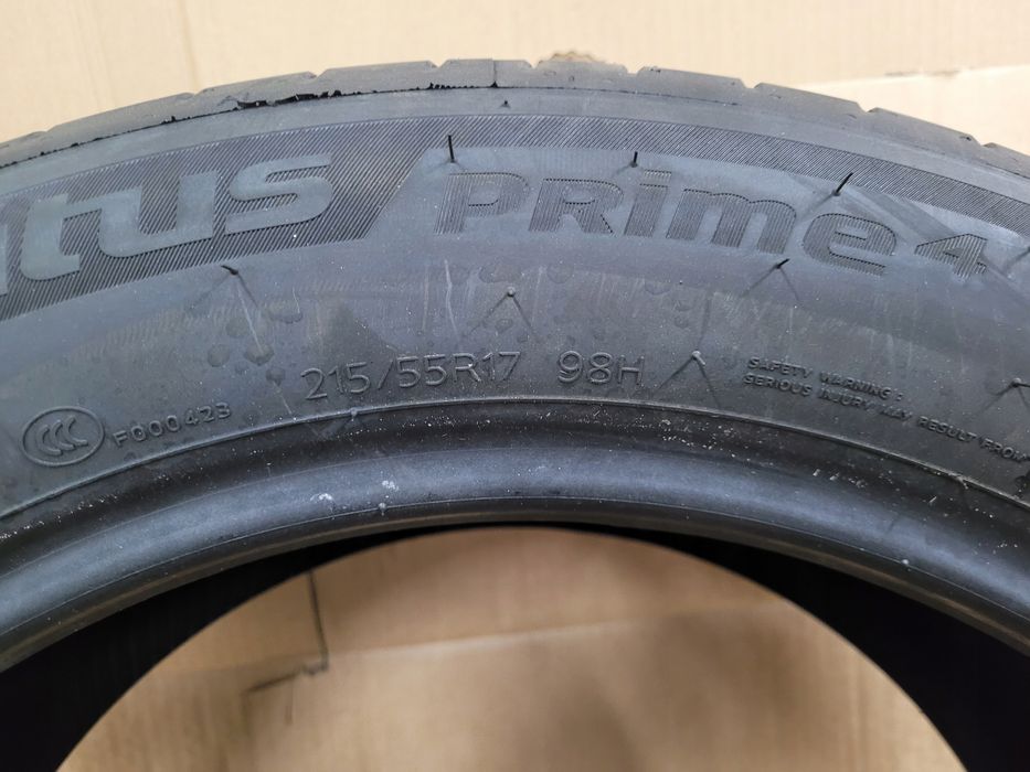 hankook ventus prime4 k135 215/55r17 98h rok 2025