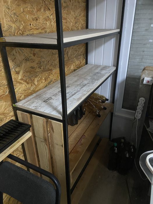 Стелажи для бару, магазину