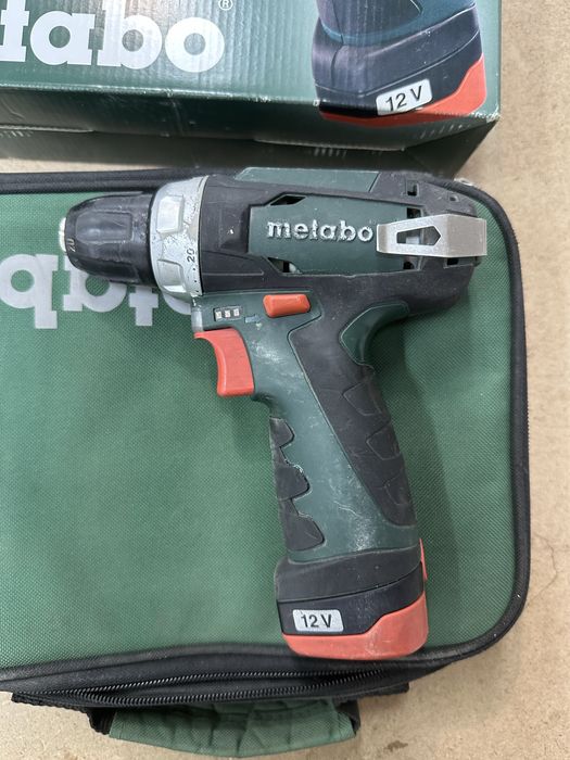 Шуруповерт Metabo PowerMaxx Bs 12v 2.0Аh