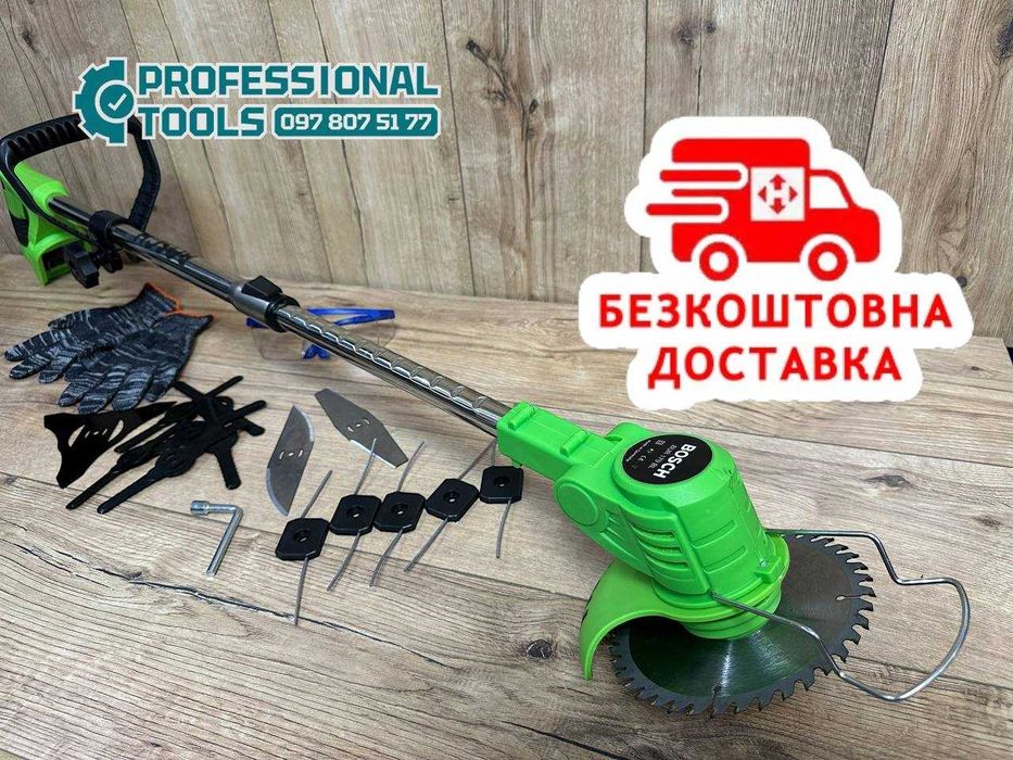 Аккумуляторний триммер BOSCH DUR179BL косилка для трави КАРКАС без АКБ