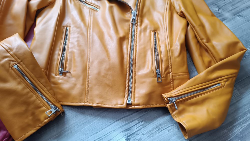 2 x kurtka ramoneska eko skóra M