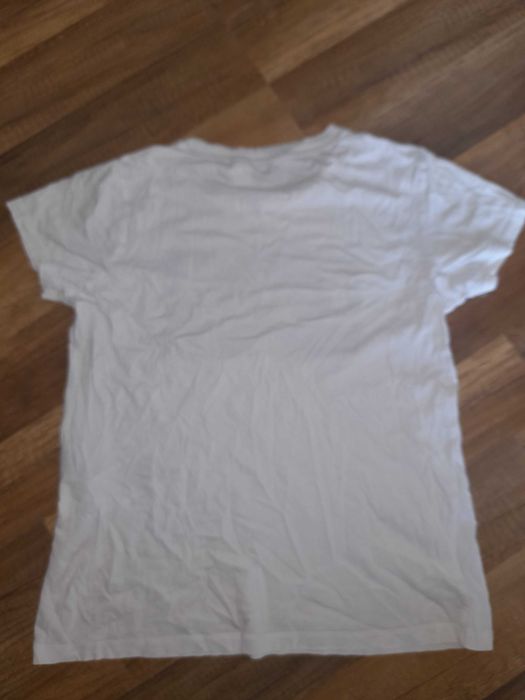Levis t-shirt S biała koszulka damska