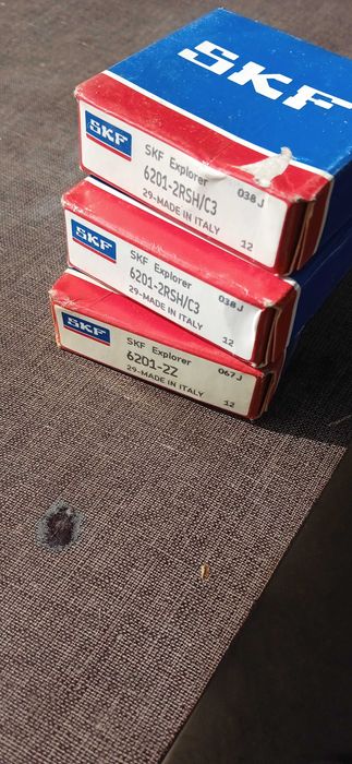 Продам підшипники  SKF 6201 2RSH/C3. Made in Italy.
