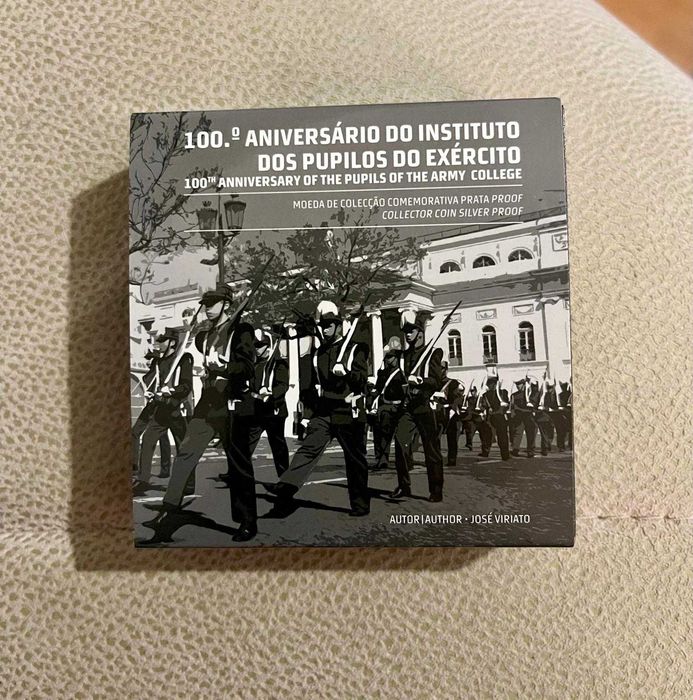 Moeda de Prata - 100° Aniversario do instituto dos pupilos do Exercito