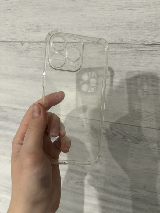 Чехол iphone 15 pro max айфон про макс новый прозрачный силикон мягкий