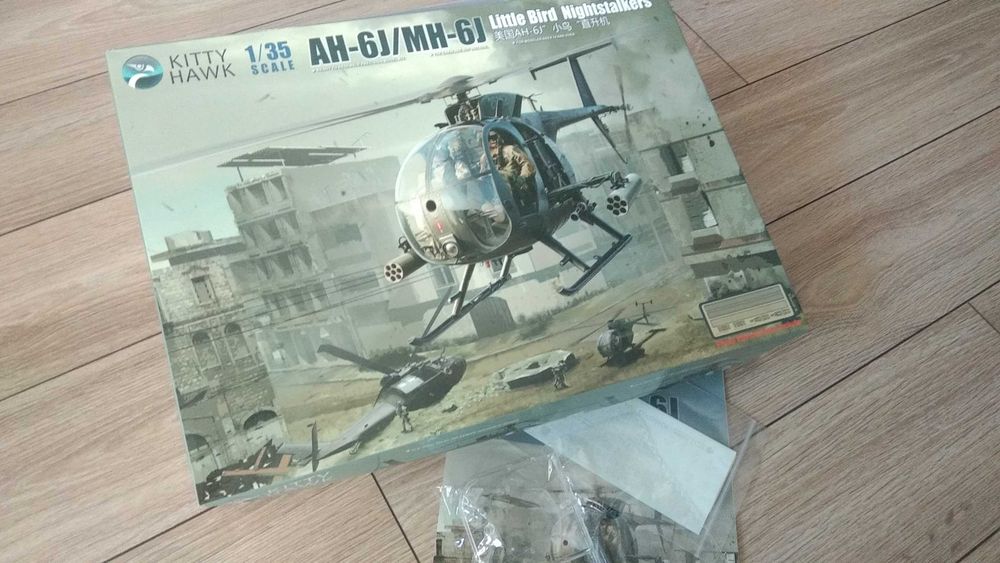 Kitty Hawk 1:35 AH-6j/MH-6J Little Bird Model do sklejania - Nowy