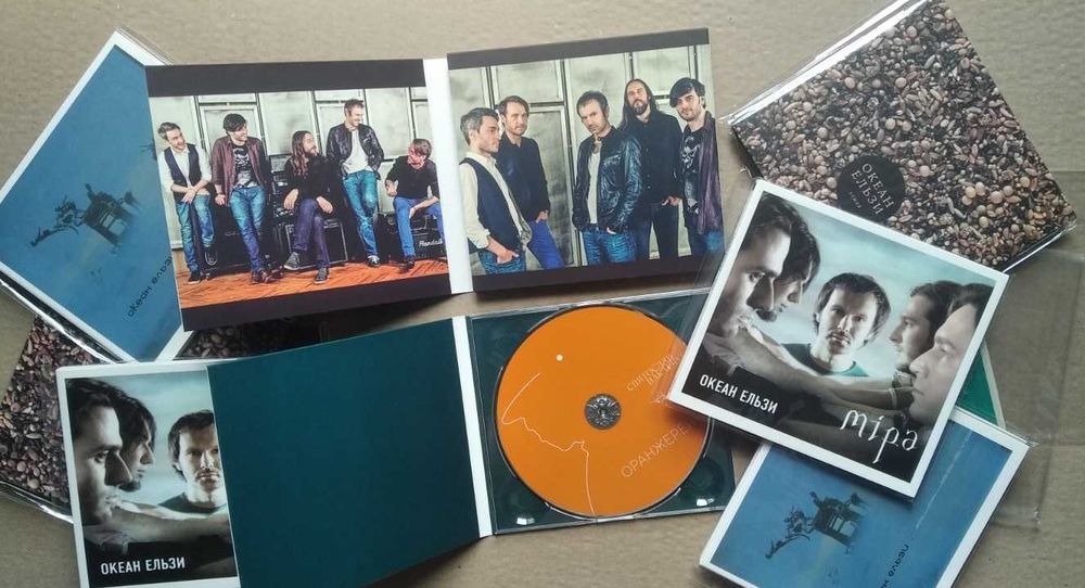 Океан Ельзи  Святослав Вакарчук CD диски оригинальные: 269 грн