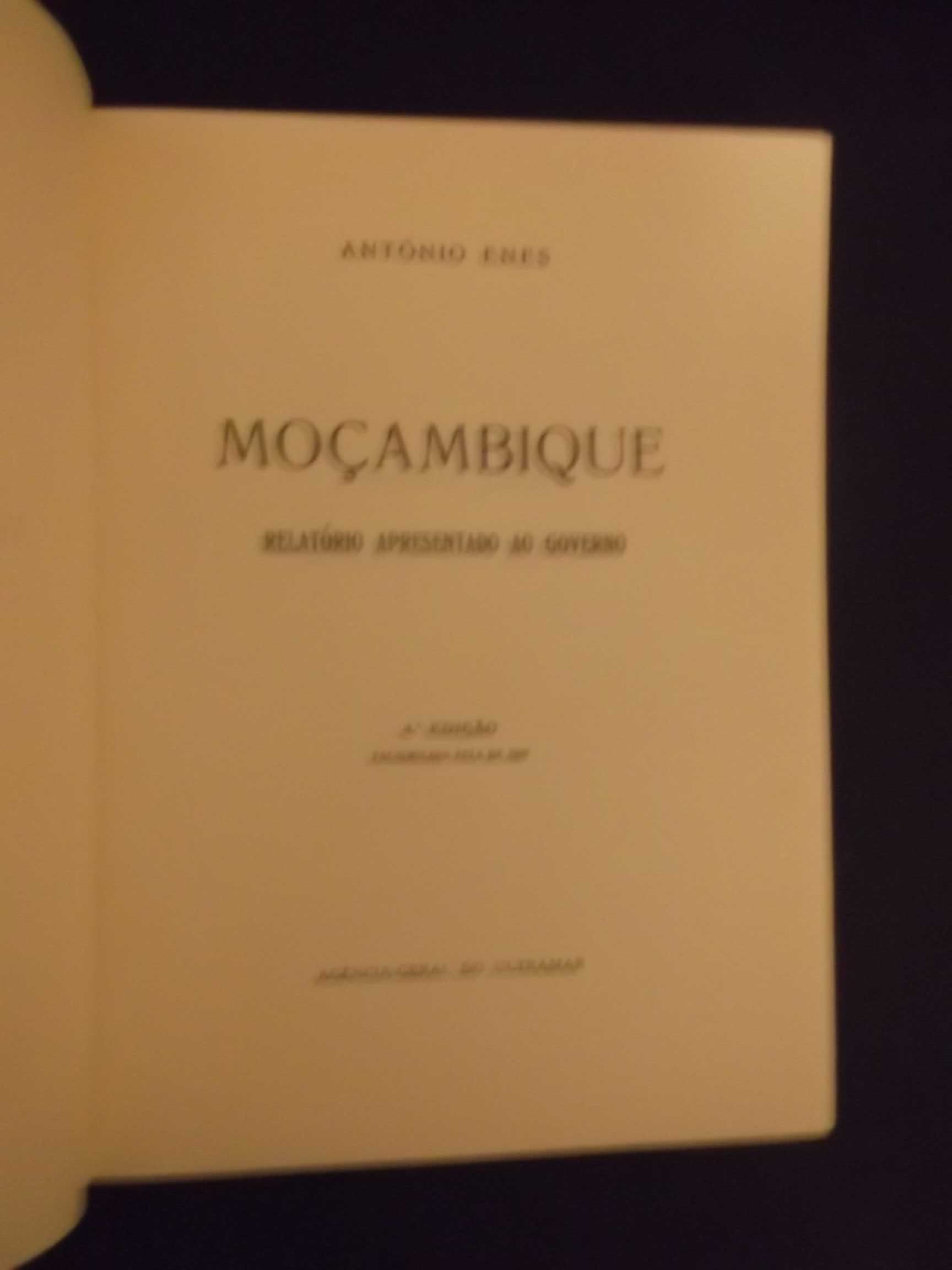 MOÇAMBIQUE relatório apresentado ao governo de Antonio Ennes