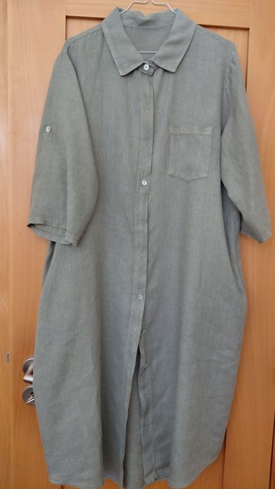 Vestidos em linho vestem M e L