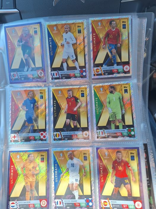 Coleção topps euro 2024 GOLDEN TREASURE