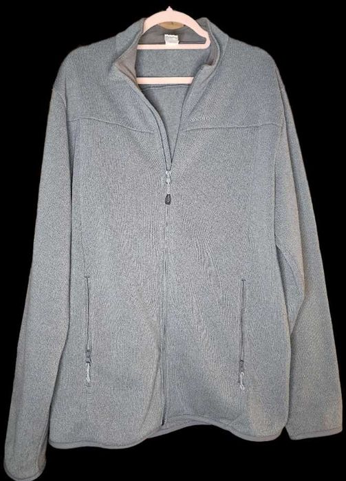 Polar typu sweter na suwak szary XXL Quechua