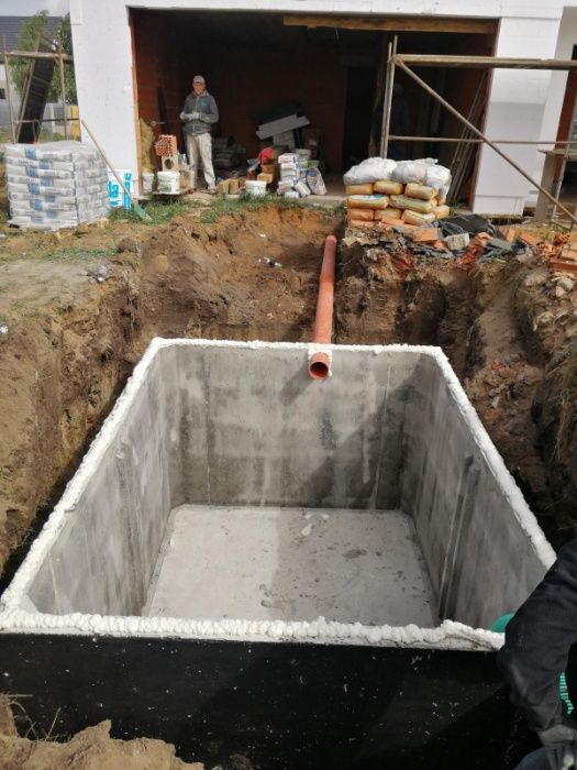 Szamba, Szambo Betonowe z wykopem Dębe Wielkie - 4,5,6,8,10,12m, tanio