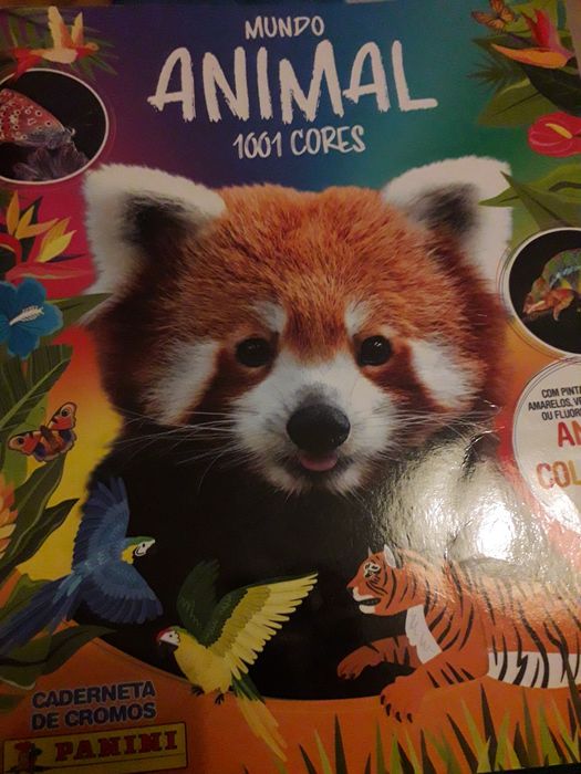 Cromos Mundo Animal 1001 Cores