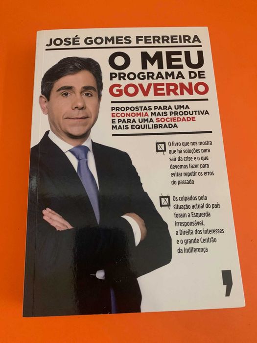 O meu programa de governo - José Gomes Ferreira