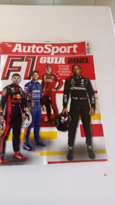 Revistas AutoSport de F1 e moto GP guias 2021 e 22