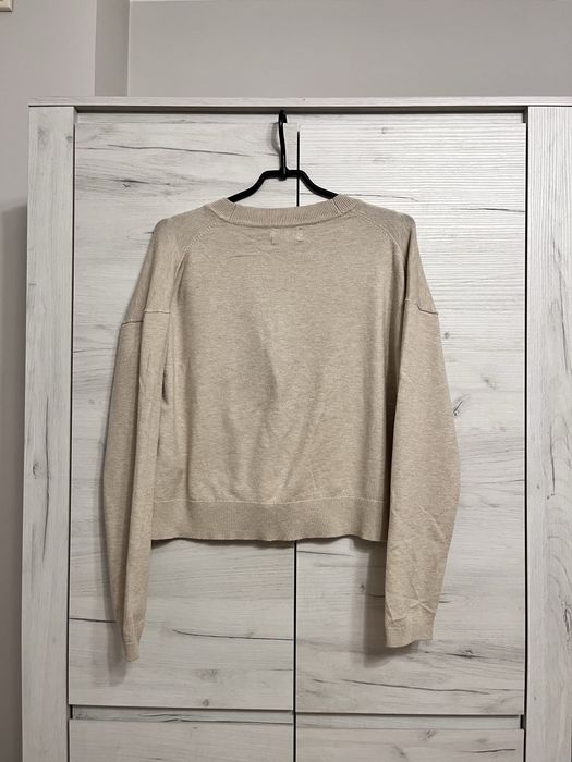 Beżowy sweterek kardigan XS Only sweter