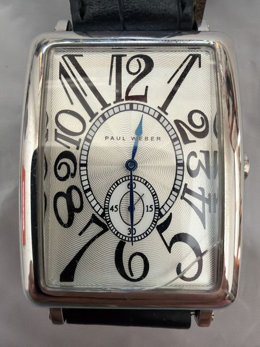 Paul Weber Rectangular – Relógio Quartzo