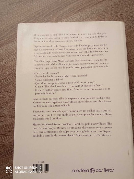 "O grande livro do bebé" de Mário Cordeiro