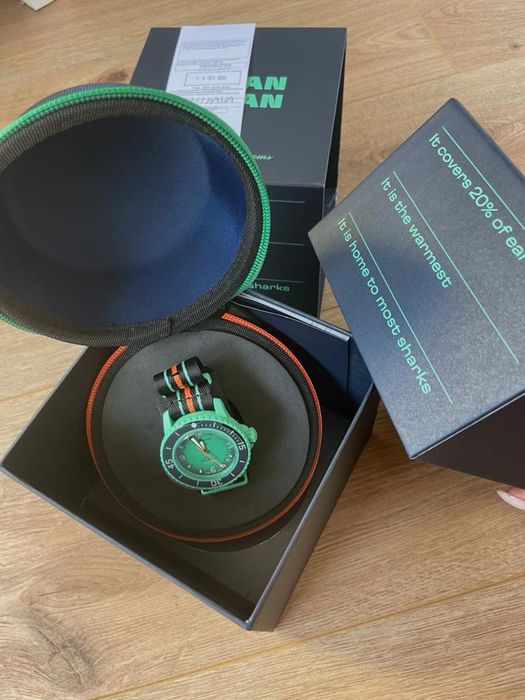 Relógio Blancpain x Swatch INDIAN OCEAN