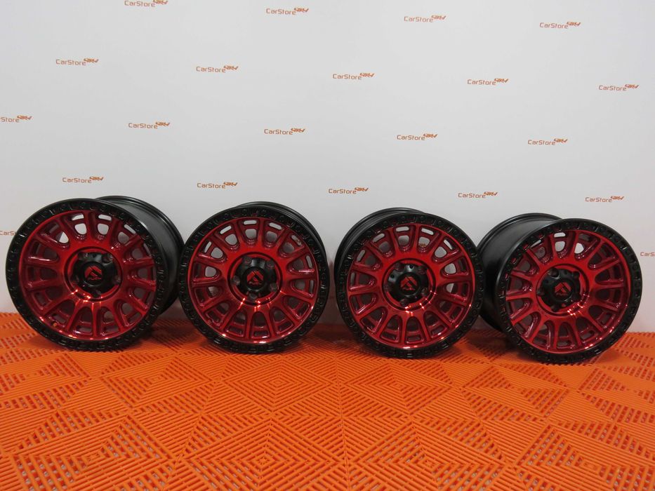 Jantes Fuel Cycle 17 x 8.5 et +30 5x127 Candy Red C Look Beadlock