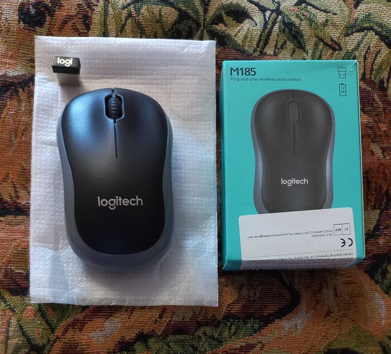 Logitech M185 Grey миша для пк