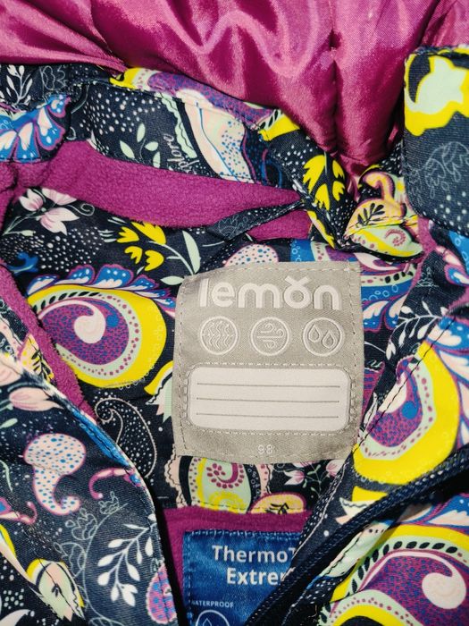 Kombinezon zimowy wodoodporny narciarski lemon 98