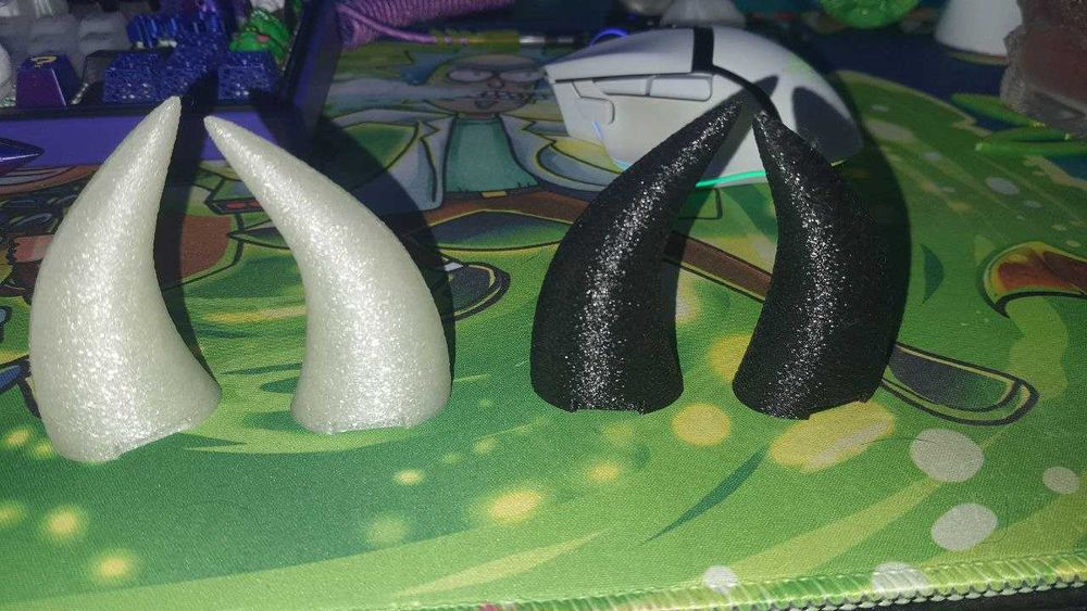Рожки для навушників, роги, 3d друк