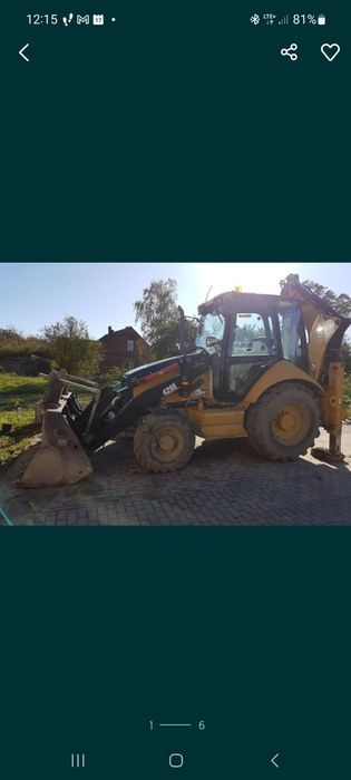 Usługi koparką obrotową i koparko- ładowarką