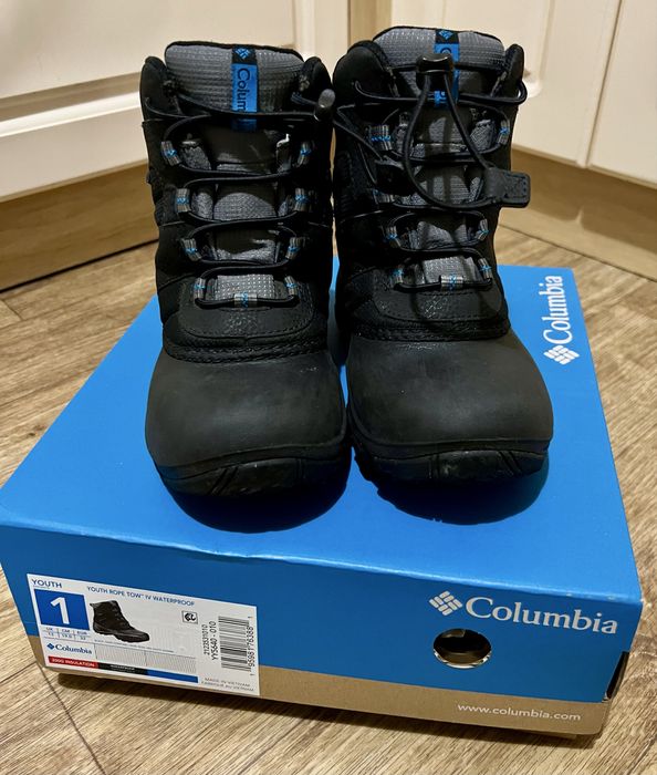 Зимові черевики Columbia, 32 розмір