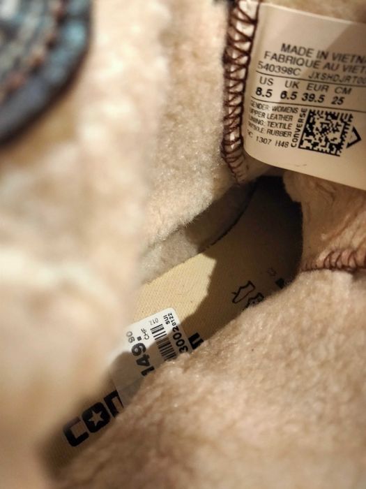 Converse Chuck Taylor hi winter.