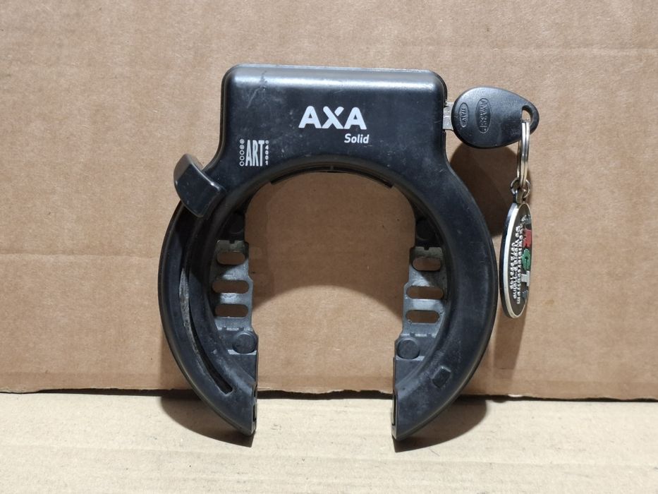 Blokada Koła Rowerowego AXA Solid Zapięcie Podkowa Gazelle itp.