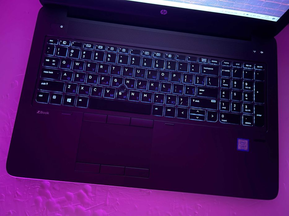 Игровой HP ZBook 15 / Core i7 7700HQ / 16 RAM / + Видео (4 ГБ) + ЗСУ Подарки!!