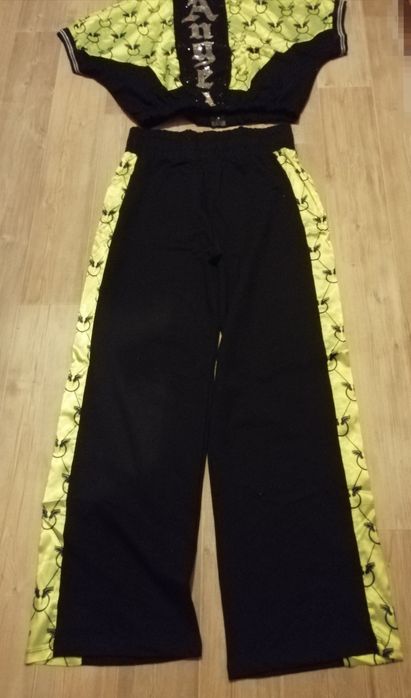 Dres czarno-limonkowy TATU 42