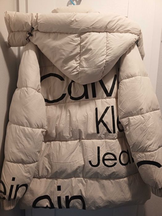 Kurtka zimowa Calvin klein roz XL oversize