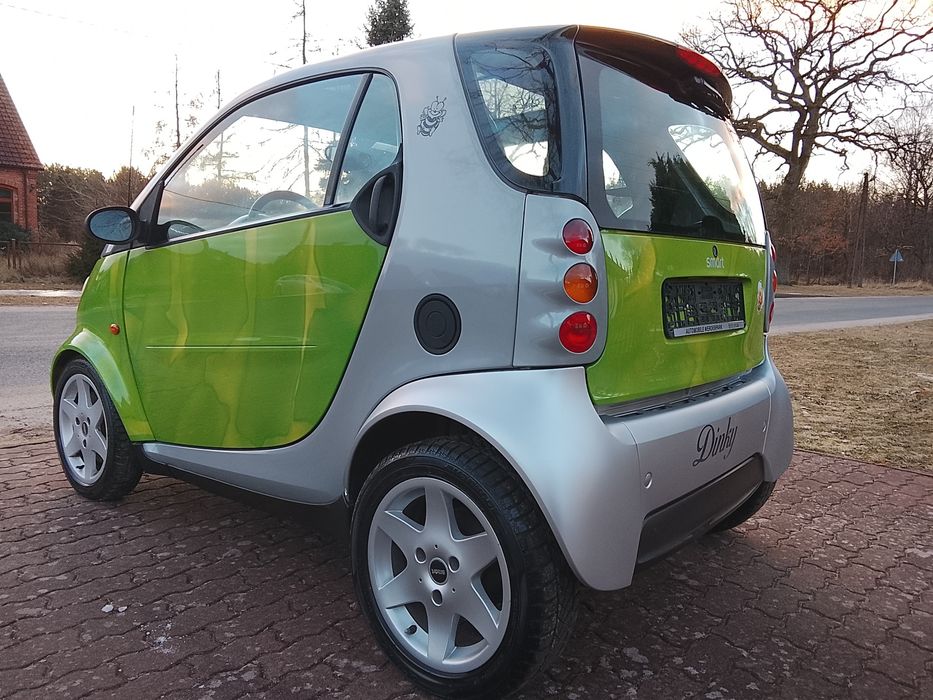 Smart 600 Turbo, klima, Alu, panorama,zmieniarka, z Niemiec