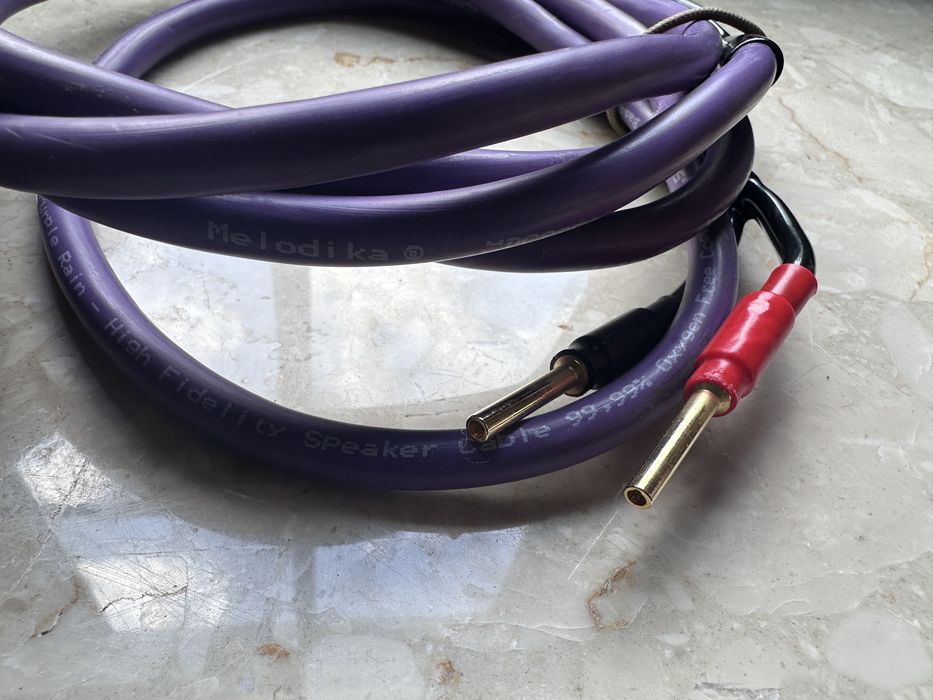 Melodika MDSC 2525 2x2,5mm Purple with BassCore kabel audio