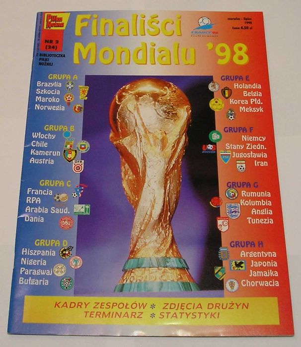 PIŁKA NOŻNA  - Finaliści Mundialu 1998 - Francja