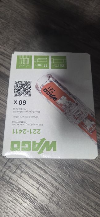 Złączki wago 221 _2411