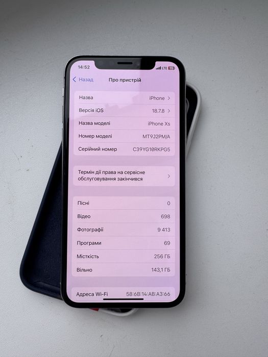 Iphone XS 256 GB