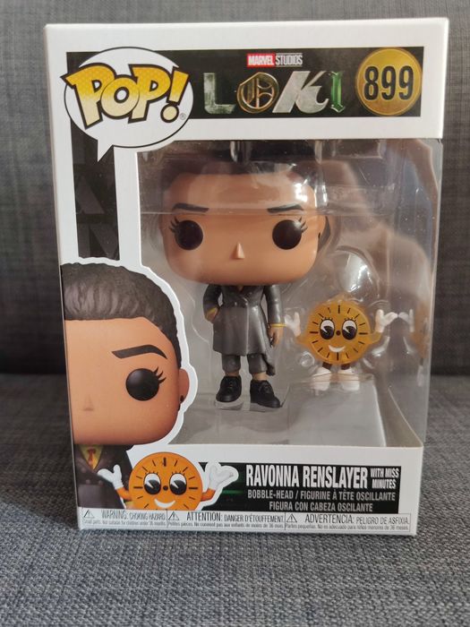 Figurka Funko pop Ravonna Renslayer with Miss Minutes Marvel