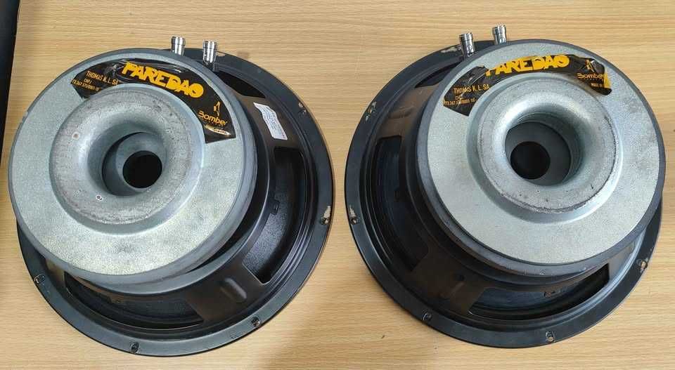 Altifalantes poderosos 12 polegadas Bomber Paredão 750 watts RMS