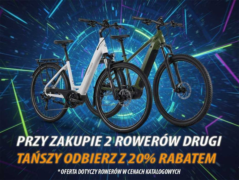 Rower elektryczny EcoBike RX500 Max Yellow Ananda 130Nm 960Wh Dostawa pod dom