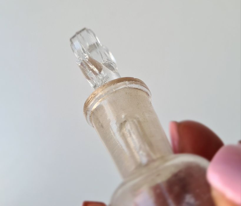 Frasco Anestesia Conta-Gotas Antigo 10ml "TK" — Séc. XIX