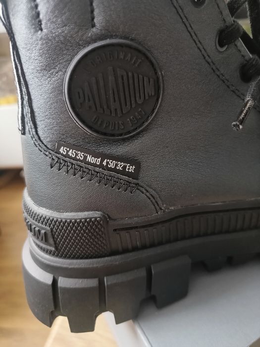 Skórzane Palladium Revolt Hi Metal r 39