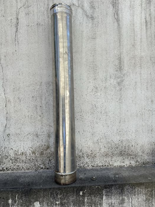 Tubo , T e curva inox D150 chapeu D100