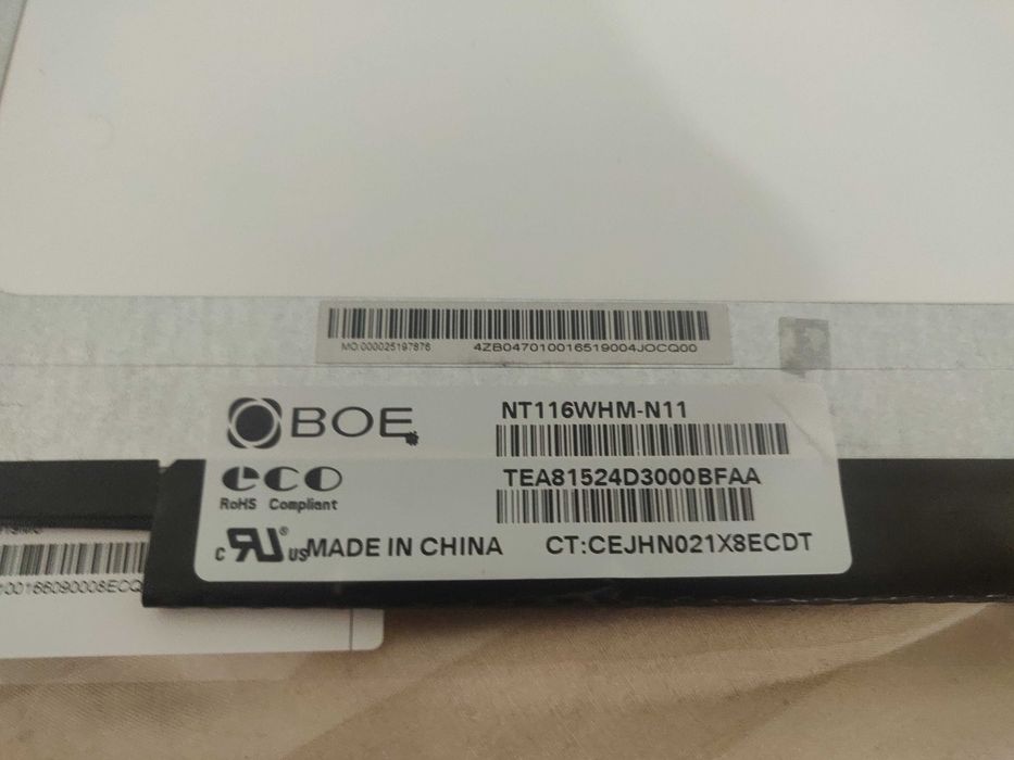 Матрица/Дисплей/экран/11.6" NT116WHM N116BGE,N21,3,4,5,B116XTN,M116NWR